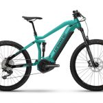 VTT ÉLECTRIQUE TOUT-SUSPENDU HAIBIKE ALLMTN 1 SHIMANO DEORE 11V 630 WH 29'' / 27.5'' GRIS ANTHRACITE TURQUOISE 2022