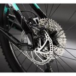 VTT ÉLECTRIQUE TOUT-SUSPENDU HAIBIKE ALLMTN 1 SHIMANO DEORE 11V 630 WH 29'' / 27.5'' GRIS ANTHRACITE TURQUOISE 2022 – Image 6