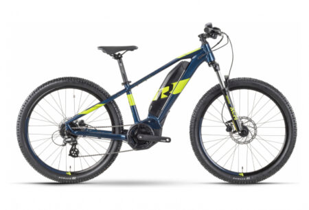 VTT ÉLECTRIQUE SEMI-RIGIDE R RAYMON HARDRAY E 1.0 SHIMANO ALTUS 8V 400 WH 27.5'' BLEU/JAUNE