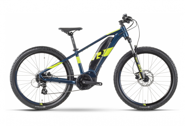 VTT ÉLECTRIQUE SEMI-RIGIDE R RAYMON HARDRAY E 1.0 SHIMANO ALTUS 8V 400 WH 27.5'' BLEU/JAUNE
