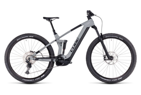 CUBE STEREO HYBRID 140 HPC PRO 750 SHIMANO DEORE 11V 750 WH 29'' GRIS VERT SWAMP 2023
